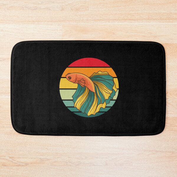 Item preview, Vintage fighting fish designed and sold by ElBeDesigns.