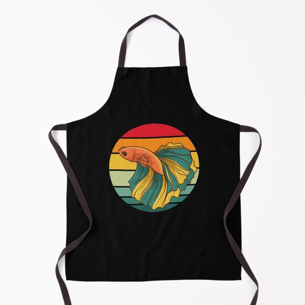 Item preview, Vintage fighting fish designed and sold by ElBeDesigns.
