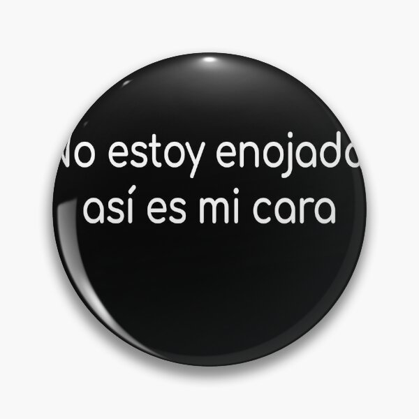Item preview, No Estoy Enojada, Asi Es Mi Cara: Latina, Spanish Quote, Spanish Saying, Boricua Top, Puerto Rican, Bilingual designed and sold by Simoakn.