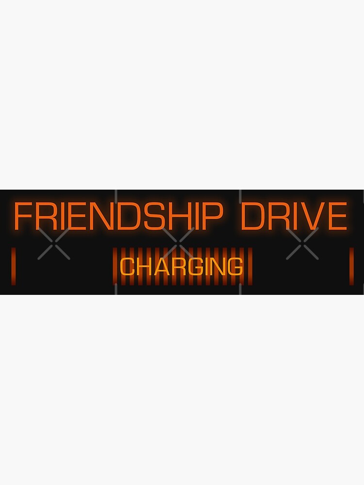 "Elite Dangerous Friendship Drive Charging" Poster for Sale by
