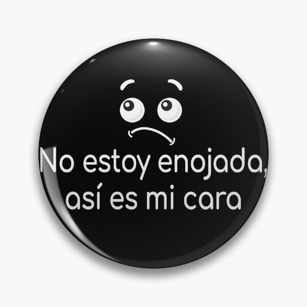 Item preview, No Estoy Enojada, Asi Es Mi Cara: Latina, Spanish Quote, Spanish Saying, Boricua Top, Puerto Rican, Bilingual designed and sold by Simoakn.