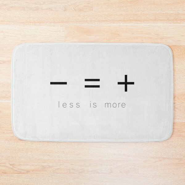 Item preview, Less is more designed and sold by KindToThePlanet.