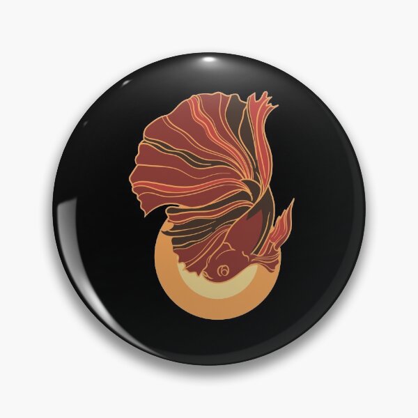 Item preview, Siamese fighting fish designed and sold by ElBeDesigns.
