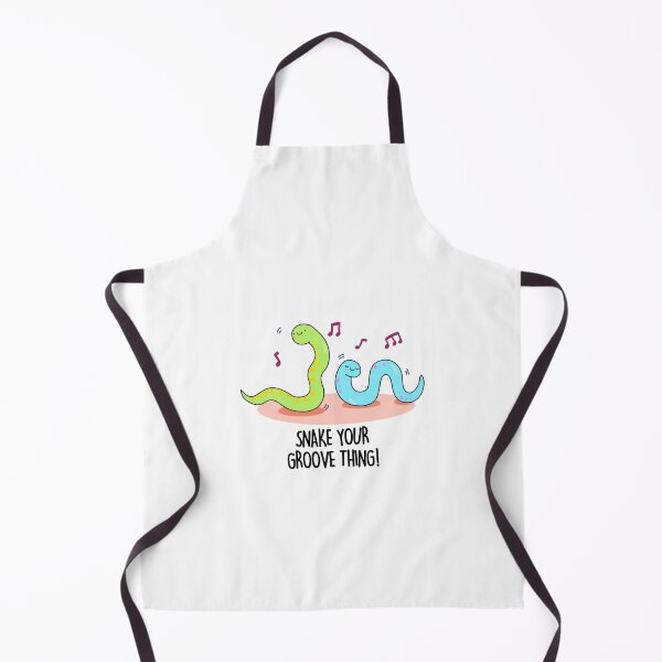 Item preview, Snake Your Groove Thing Funny Disco Worm Puns designed and sold by punnybone.