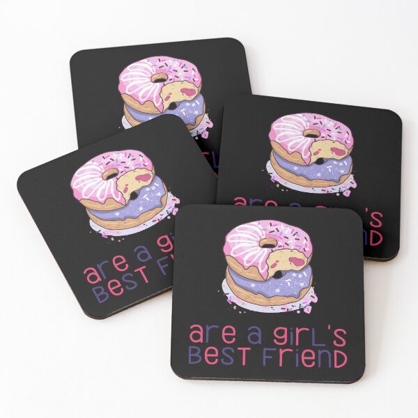 Item preview, Donuts Are a Girl's Best Friend Funny and Cute Donut Lovers Gift designed and sold by Nathalie Aynié.