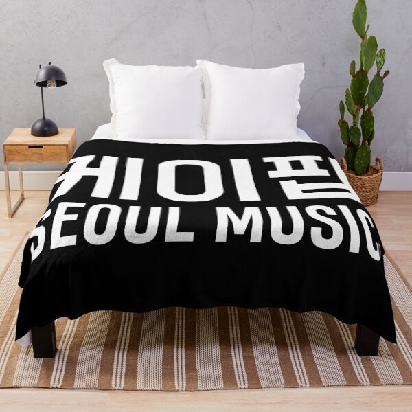 Item preview, 케이팝 (K-Pop) - Seoul Music (on black) designed and sold by STUDIO-72.