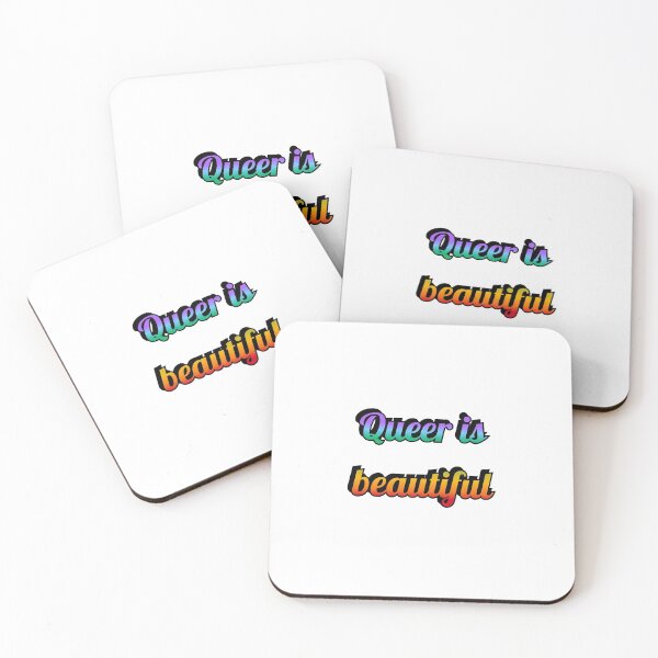 Item preview, QUEER IS BEAUTIFUL designed and sold by Inspirationmotivation.