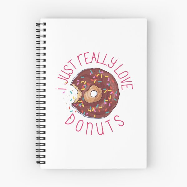 Item preview, I Just Really love Donuts Cute Donut Lovers Gift designed and sold by Nathalie Aynié.