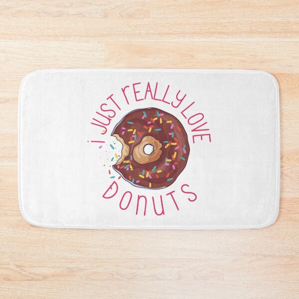 Item preview, I Just Really love Donuts Cute Donut Lovers Gift designed and sold by Nathalie Aynié.