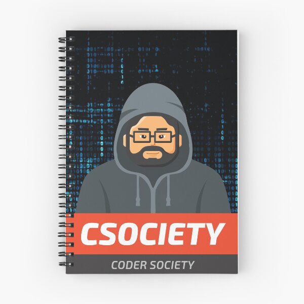 Aperçu de l'œuvre Coder Society Mr Robot Fsociety (Dark) créée et vendue par Devshirt.