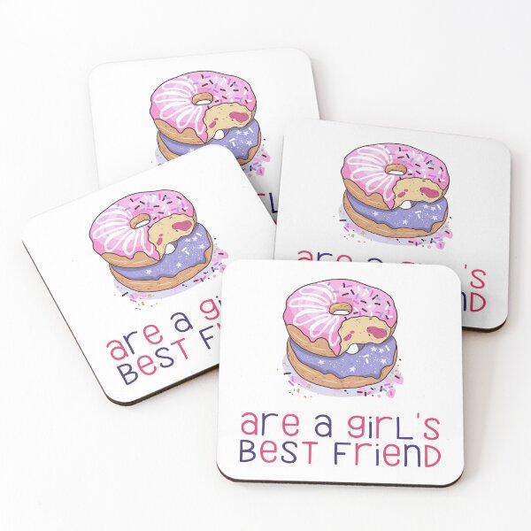 Item preview, Donuts Are a Girl's Best Friend Funny and Cute Donut Lovers Gift designed and sold by Nathalie Aynié.