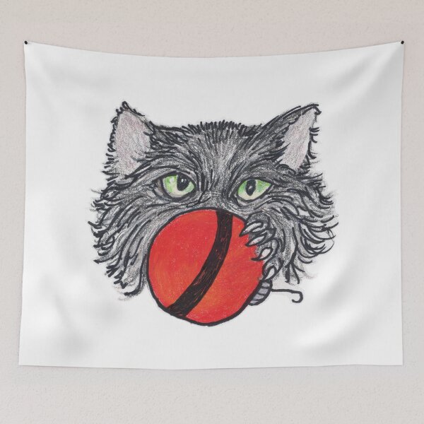 Item preview, Play Ball Kitty designed and sold by MeadowView.