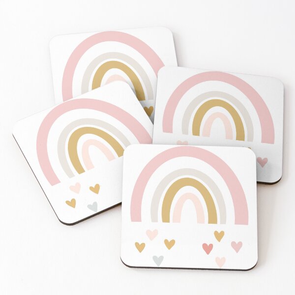 Item preview, Paster Rainbow With Hearts designed and sold by NaomiBalog.