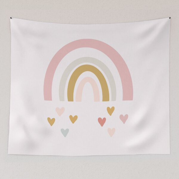Item preview, Paster Rainbow With Hearts designed and sold by NaomiBalog.