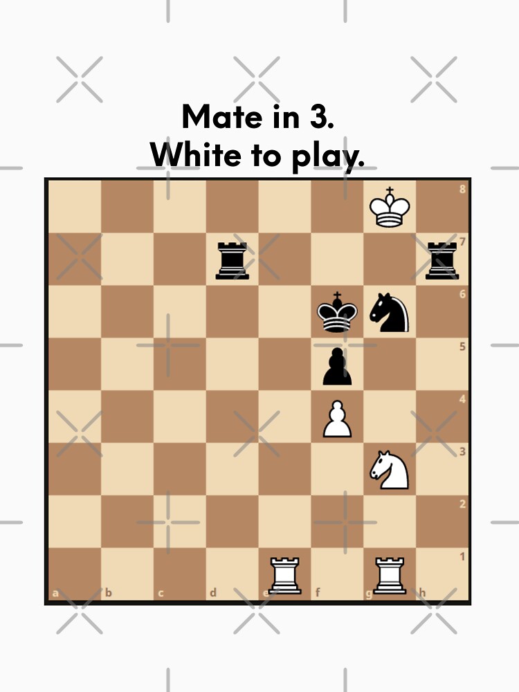 White to mate in 3 : r/ChessPuzzles