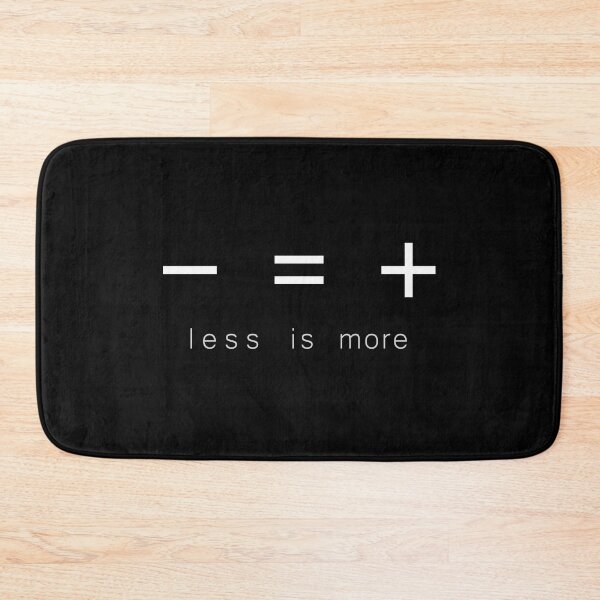 Item preview, Less is more designed and sold by KindToThePlanet.