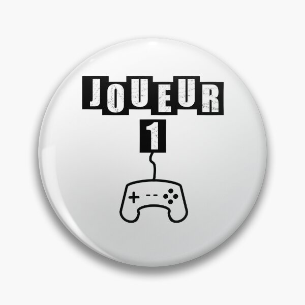 Item preview, Player One French - White designed and sold by BusyMonkeys.