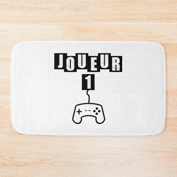 Item preview, Player One French - White designed and sold by BusyMonkeys.
