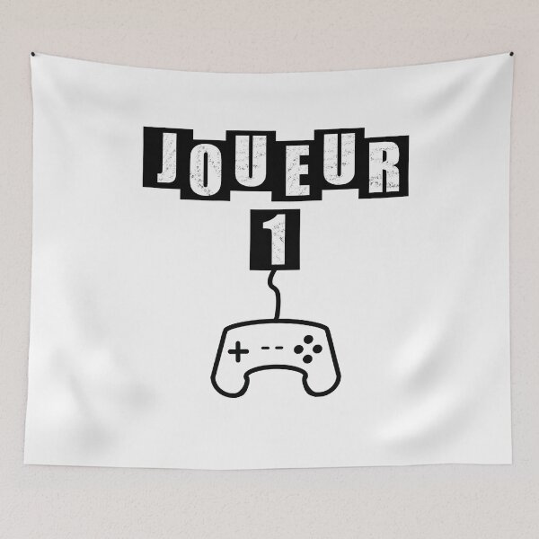 Item preview, Player One French - White designed and sold by BusyMonkeys.