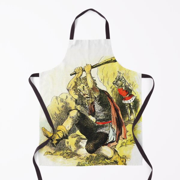 Item preview, Jack the Giant killer vintage artwork illustration designed and sold by Vintage Designs +.