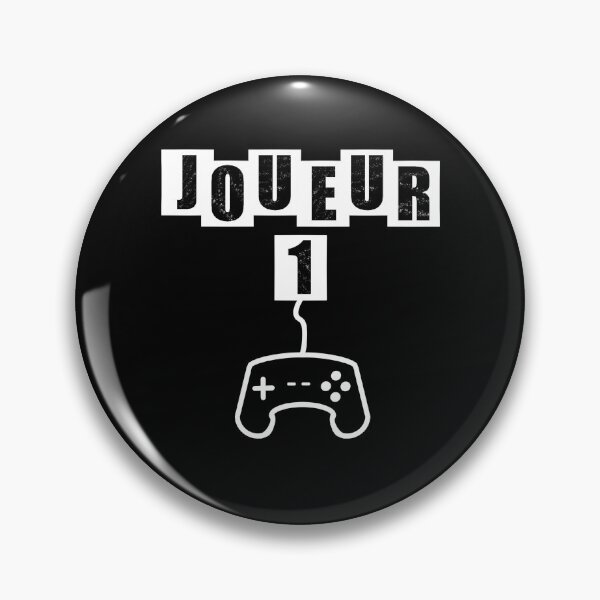 Item preview, Player One French - White designed and sold by BusyMonkeys.