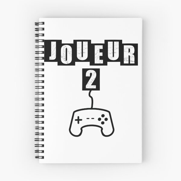 Item preview, Player Two French - White designed and sold by BusyMonkeys.