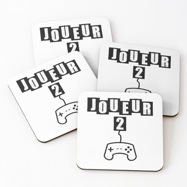 Item preview, Player Two French - White designed and sold by BusyMonkeys.