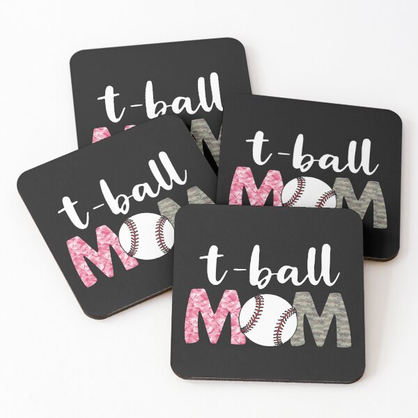 Item preview, T-Ball MOM Tee Ball Sports Ball Baseball Softball CAMO Biggest Fan designed and sold by Rabbitti.