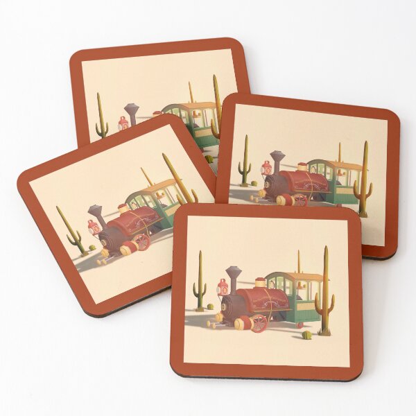 Item preview, Big Thunder Mountain - Theme Park Ride Vehicles -Theme Park Art designed and sold by MainStreetStudo.