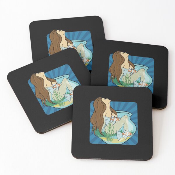 Item preview, Aquarium with mermaid designed and sold by ElBeDesigns.