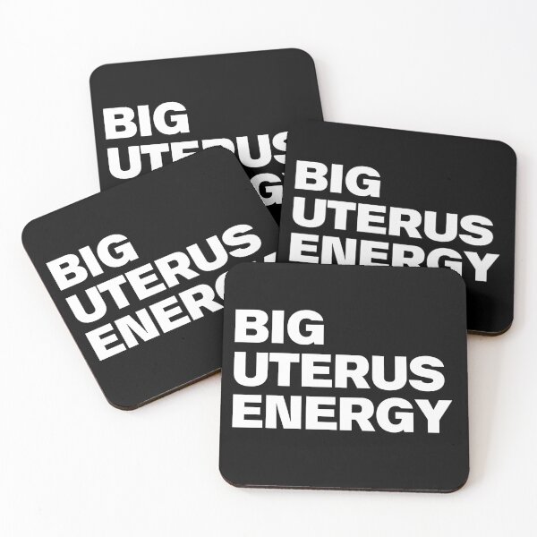 Item preview, BIG UTERUS ENERGY designed and sold by StrongFeminst.