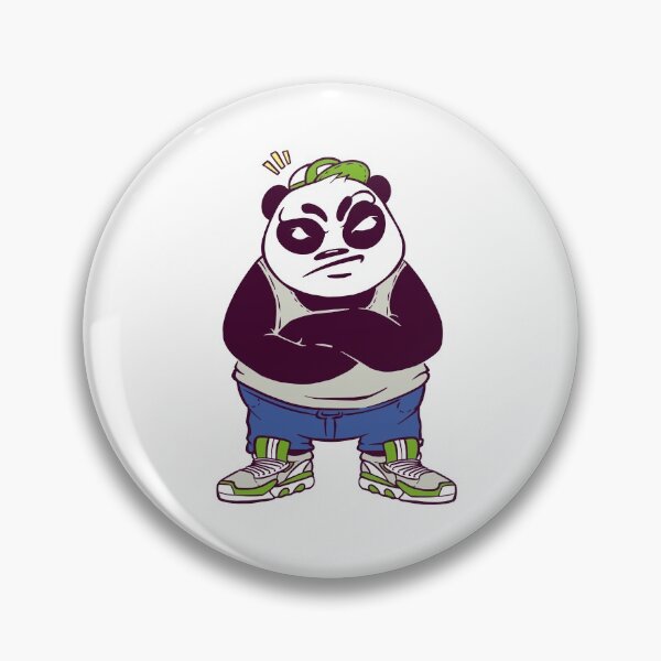 Artikelvorschau, Männlicher Pandabär Charakter entworfen und verkauft von DerSenat.