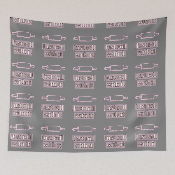 Item preview, Just roll with it baking lover designed and sold by Thought2reality.