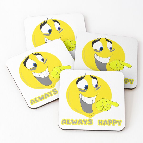 Item preview, Stiker Always Happy designed and sold by dhaniell.