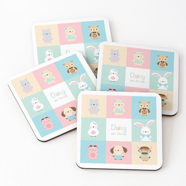 Item preview, Daisy and friends - adorably cute nursery characters designed and sold by sw-b.