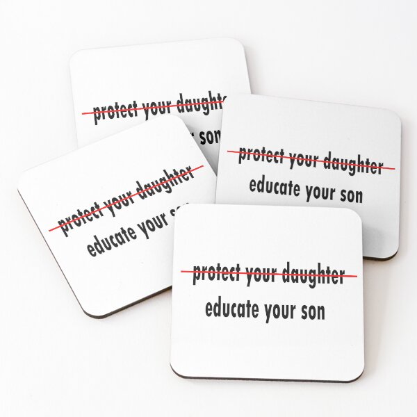 Item preview, protect your daughter educate your son designed and sold by merchfun2.