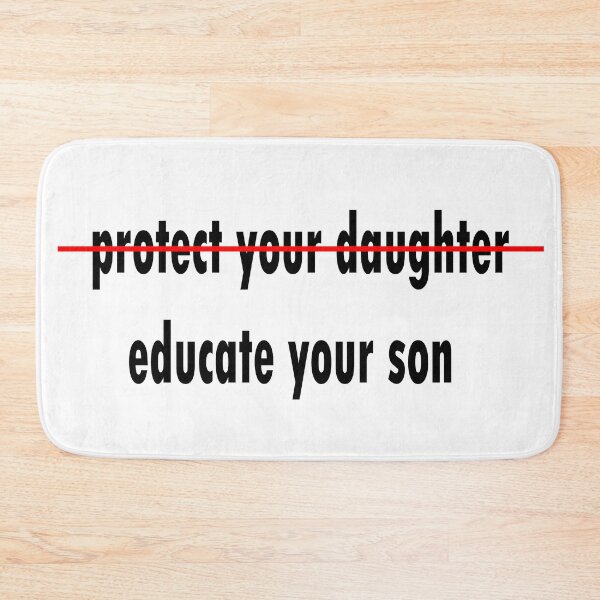 Item preview, protect your daughter educate your son designed and sold by merchfun2.