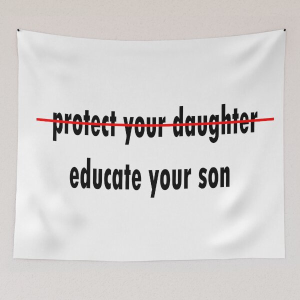 Item preview, protect your daughter educate your son designed and sold by merchfun2.