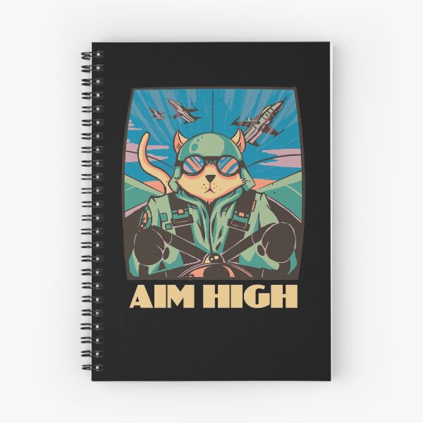 Item preview, Aim High Cat Pilot designed and sold by Frosty1489.