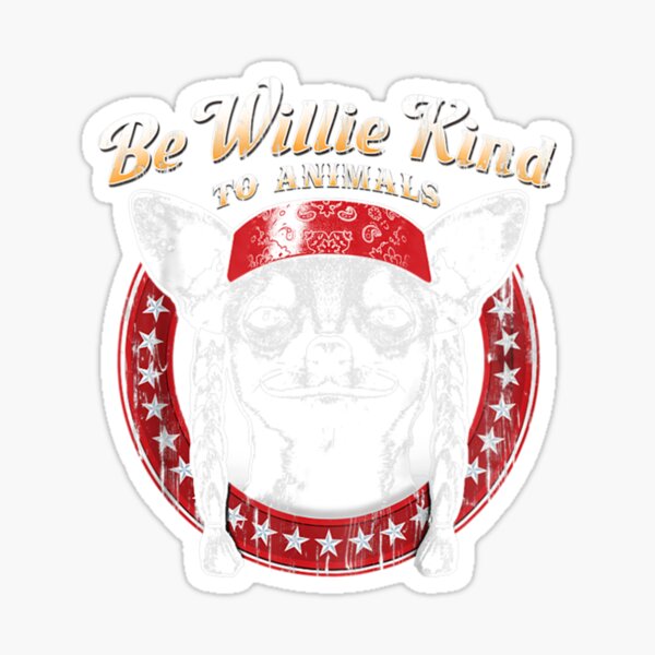 Holographic Star Logo Sticker – Willie Nelson Shop