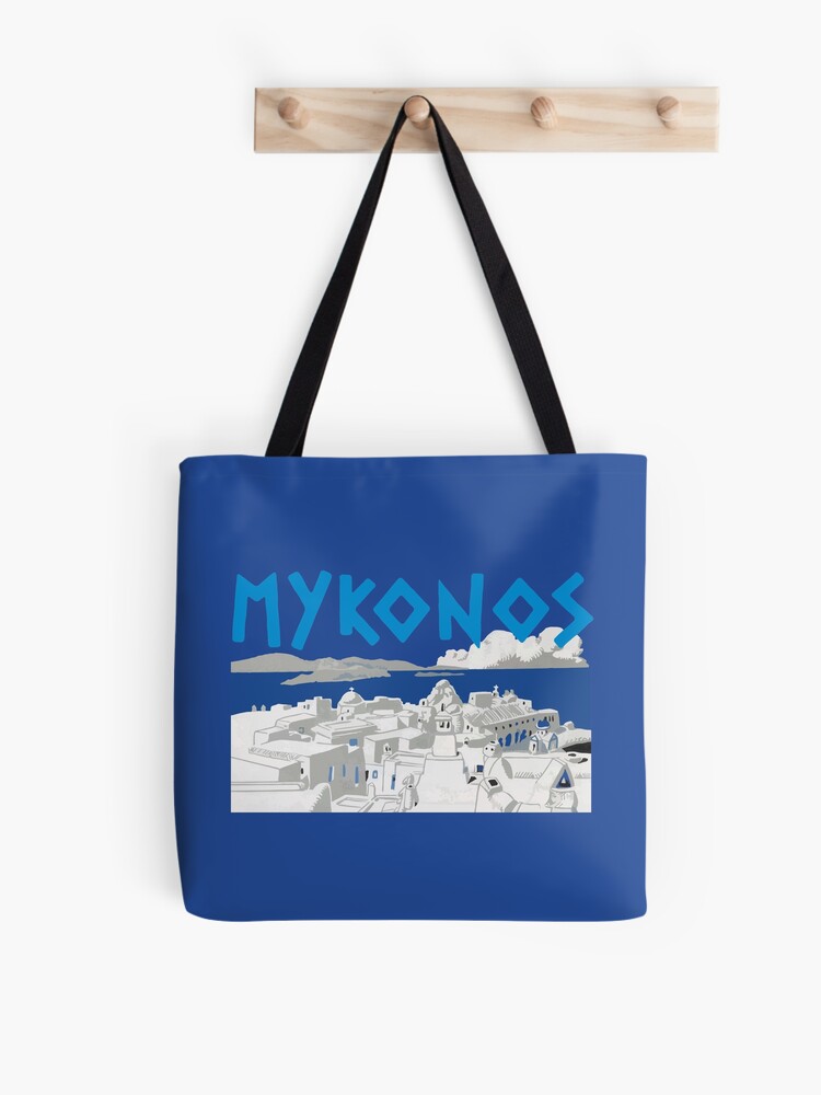 Mykonos - Large Tote, with Boho Fringe, Authentic Vintage