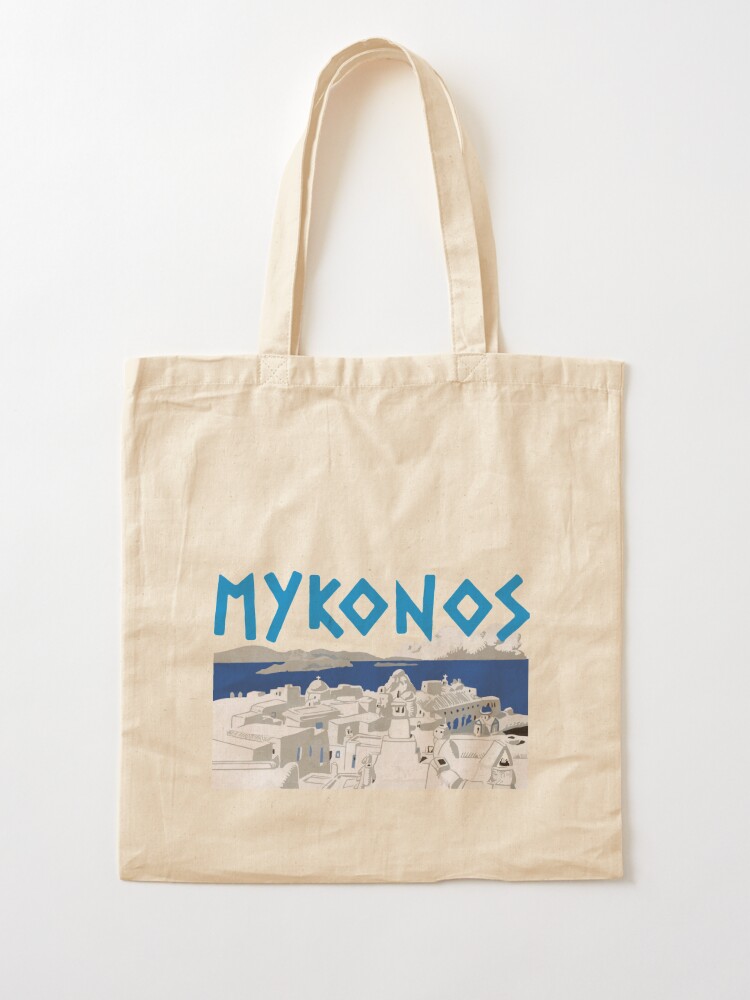 Mykonos - Large Tote, with Boho Fringe, Authentic Vintage