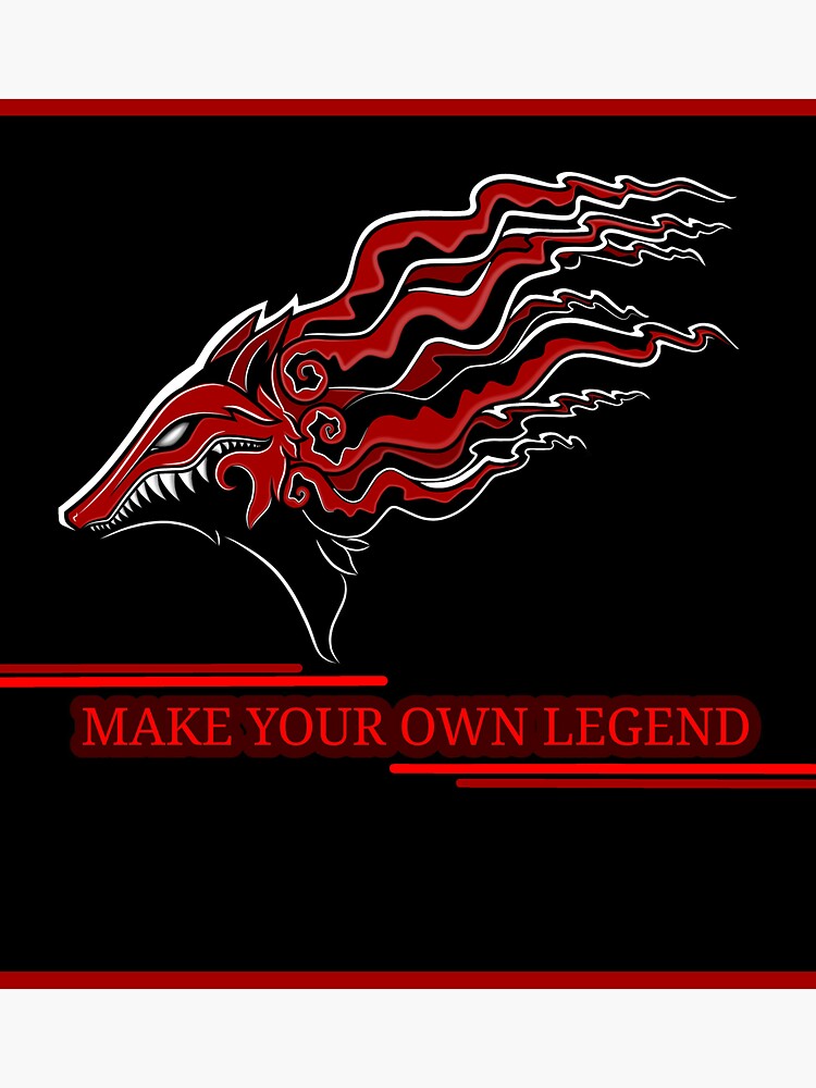 Thumbnail 3 of 3, Sticker, Fantasy Fox designed and sold by 4LORDS.