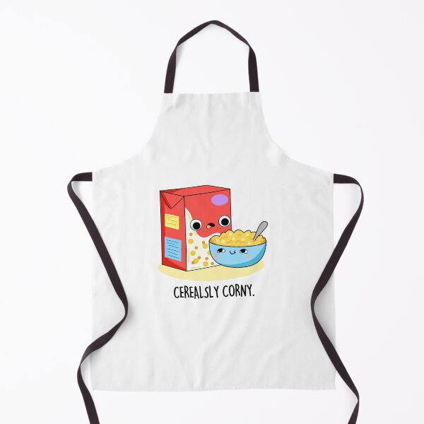 Item preview, Cerealsly Corny Funny Milk And Cereal Puns designed and sold by punnybone.