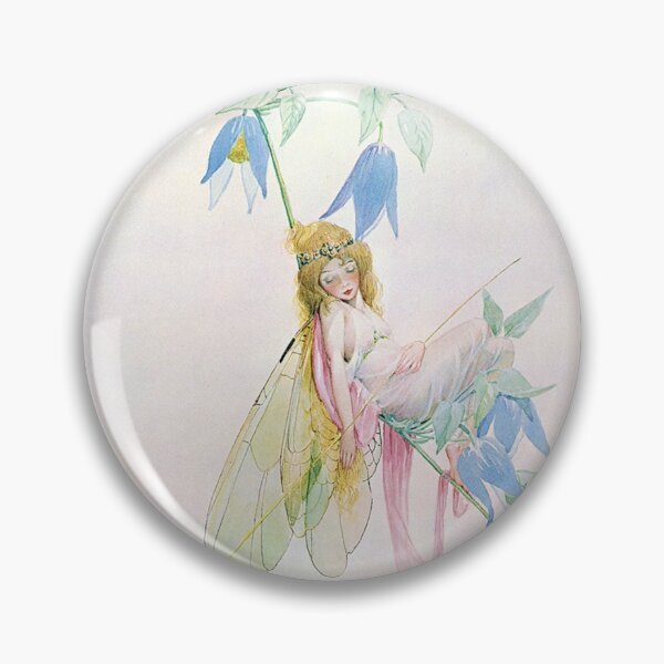 Item preview, Fanny Young Cory - Fairy Watercolor (1930) designed and sold by VelcroFathoms.
