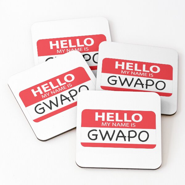 Item preview, Hello My Name is Gwapo - Funny Filipino Design designed and sold by mjdragonfly.