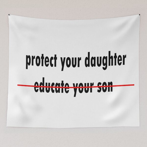 Item preview,  protect your daughter educate your son designed and sold by merchfun2.