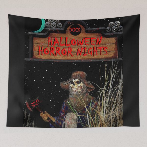 Item preview, Halloween Horror Nights 30 poster art A designed and sold by David Lee Thompson.