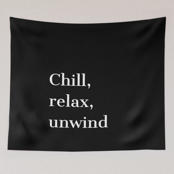 Item preview, Chill, relax, undwind. designed and sold by GoodVibesOcean.
