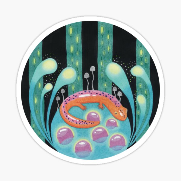 Forest Spirit: Salamander Sticker